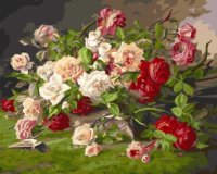 Картина по номерам Королевские розы