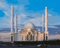 Картины по номерам Соборная мечеть в Астане