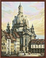 Картины по номерам Церковь Богородицы в Дрездене