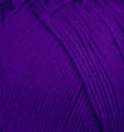 Пряжа для вязания Детская 100% хлопок 100гр/330м цв. 78 фиолетов