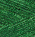Пряжа для вязания Angora Ализе Gold (10%мохер+ 10%шерсть+ 80%акрил) зеленая трава