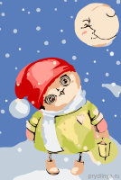 Снежной ночью