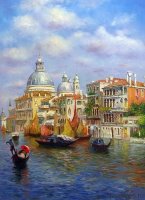 Картина по номерам Лазурь Венеции 40х50 см