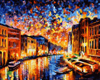 Картина по номерам Ночная Венеция